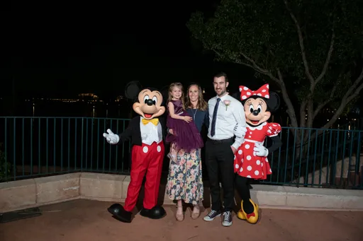 Mickey, Minnie, and the Malone family